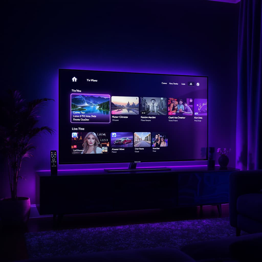 TiviMate app showing the portal or playlist setup screen.